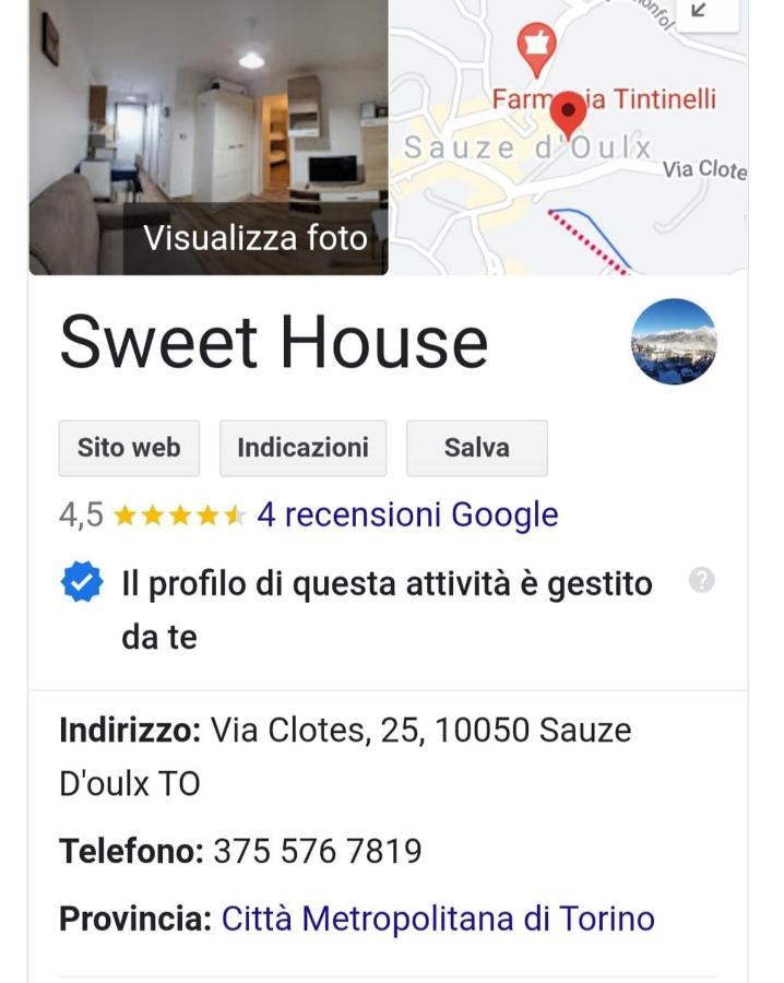 Sweet House Διαμέρισμα Oulx Εξωτερικό φωτογραφία